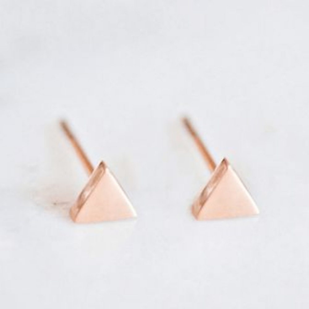 Stainless Steel Triangle studs